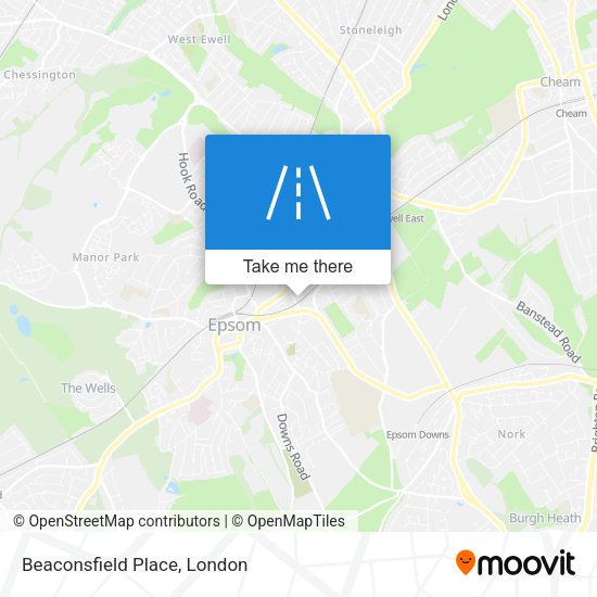 Beaconsfield Place map