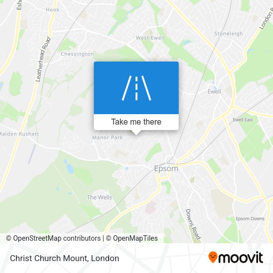 Christ Church Mount map