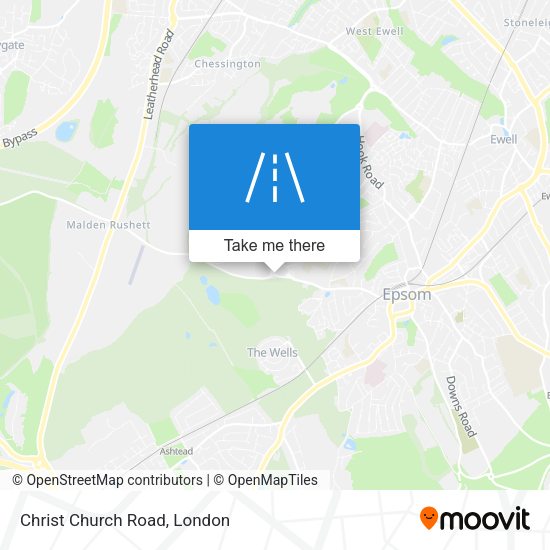 Christ Church Road map