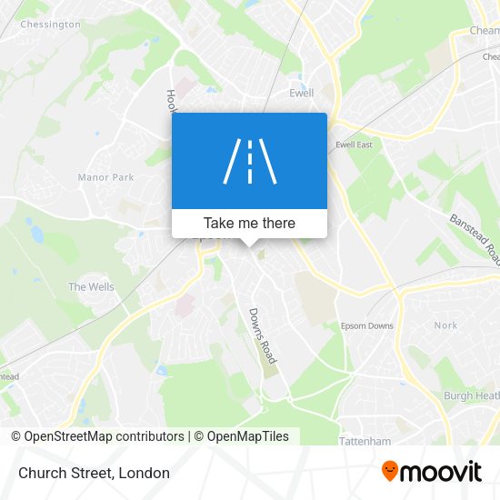 Church Street map