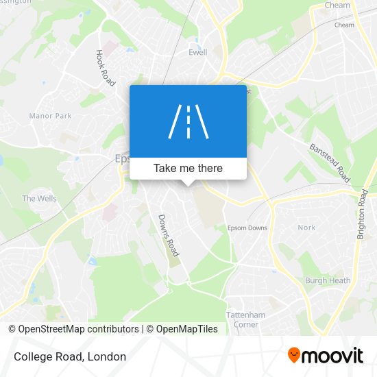 College Road map