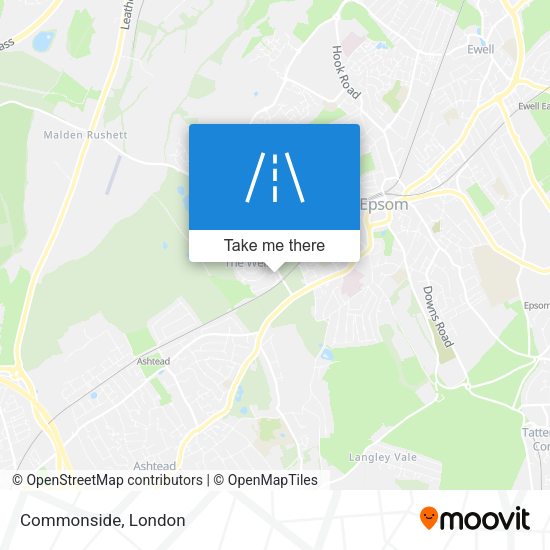 Commonside map
