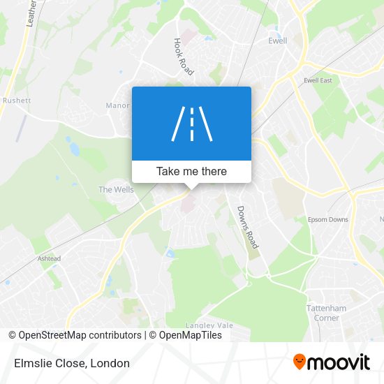 Elmslie Close map