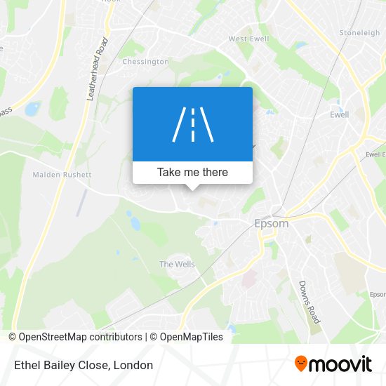 Ethel Bailey Close map