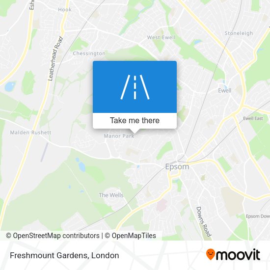 Freshmount Gardens map