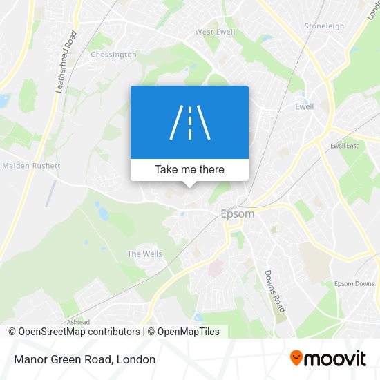 Manor Green Road map