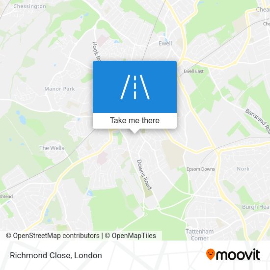 Richmond Close map