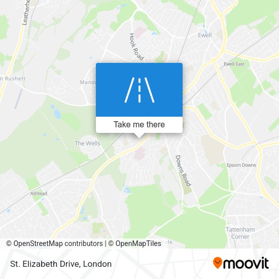 St. Elizabeth Drive map