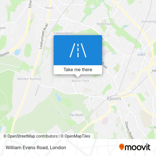 William Evans Road map