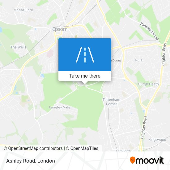 Ashley Road map