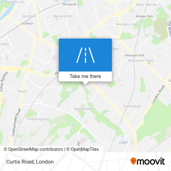 Curtis Road map