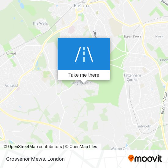 Grosvenor Mews map