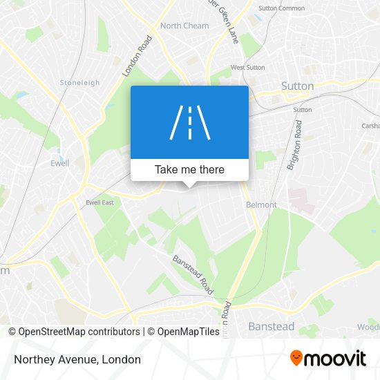 Northey Avenue map
