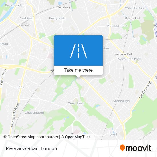 Riverview Road map