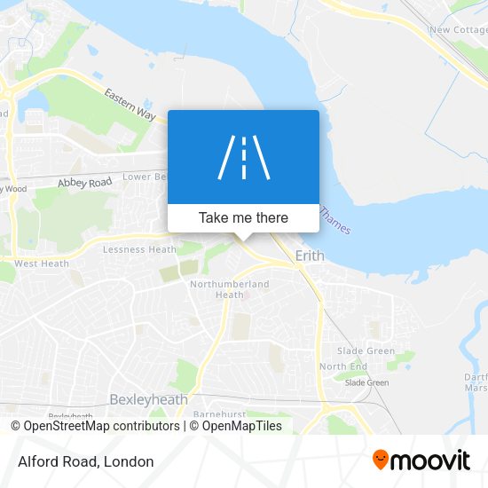 Alford Road map