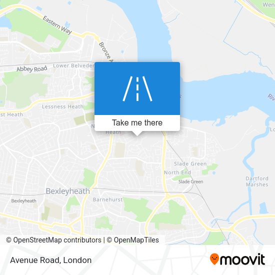 Avenue Road map