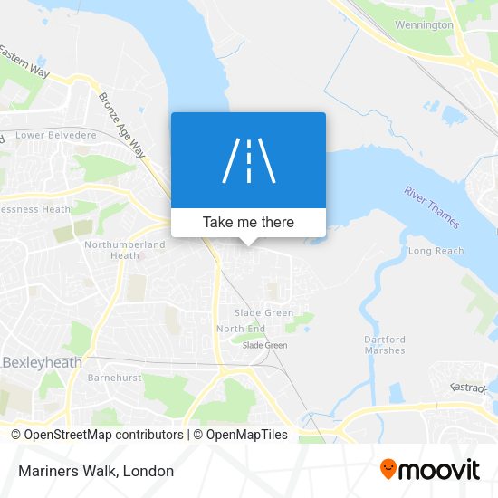 Mariners Walk map