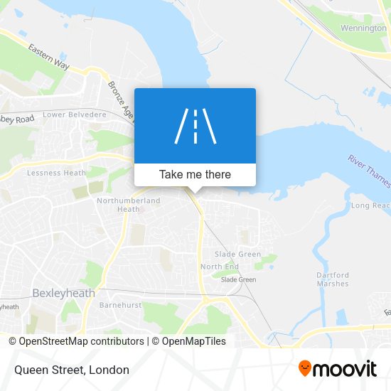 Queen Street map