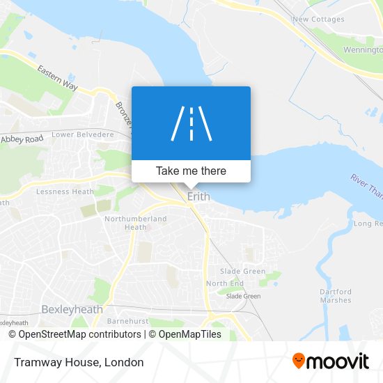 Tramway House map