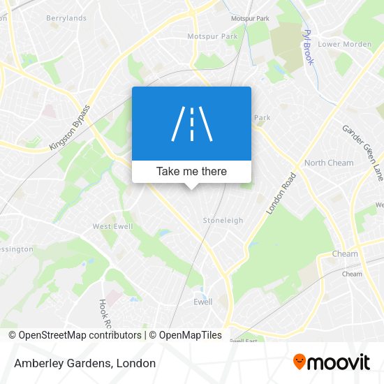Amberley Gardens map