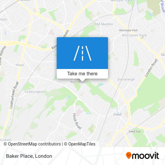 Baker Place map