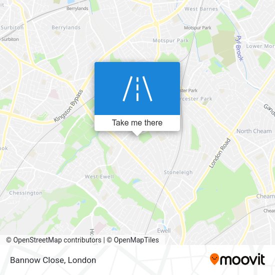 Bannow Close map