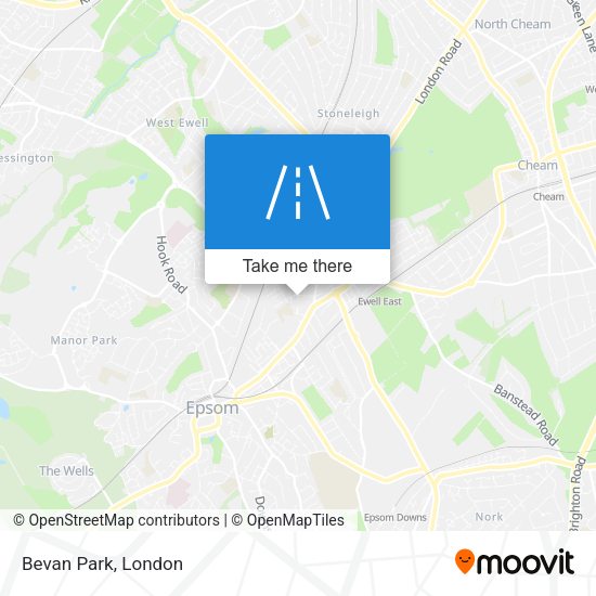 Bevan Park map