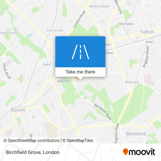 Birchfield Grove map