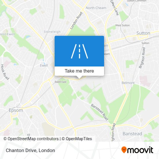Chanton Drive map