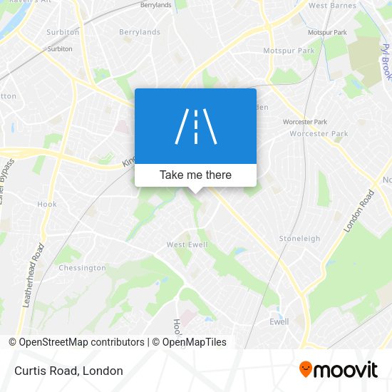Curtis Road map