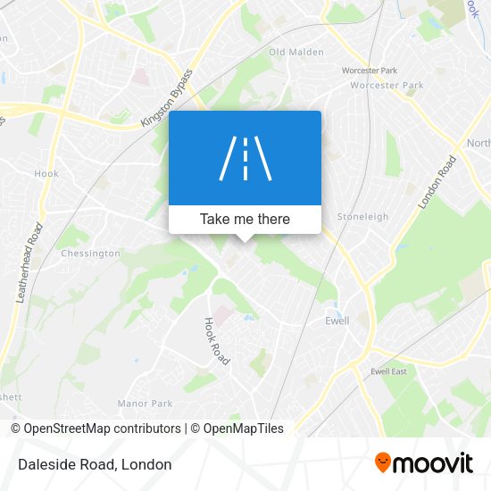 Daleside Road map