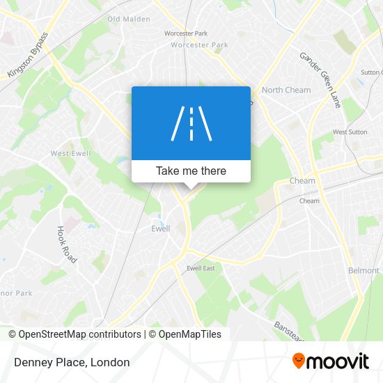 Denney Place map