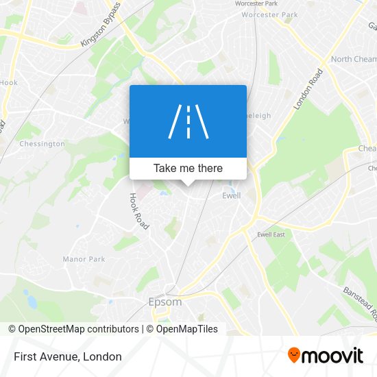 First Avenue map