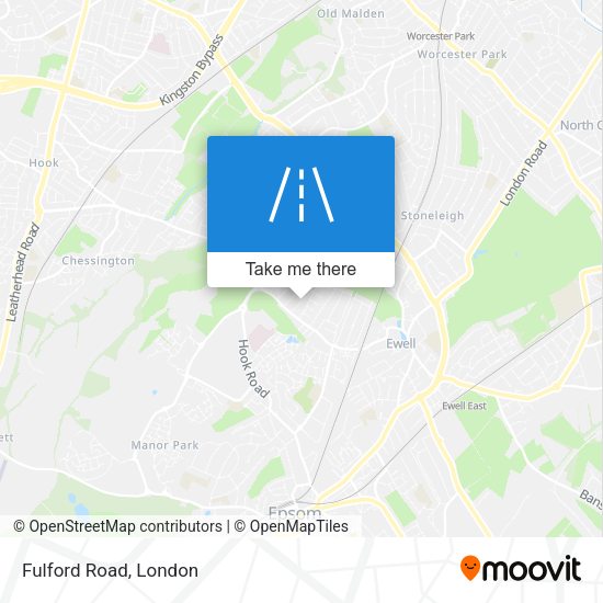 Fulford Road map