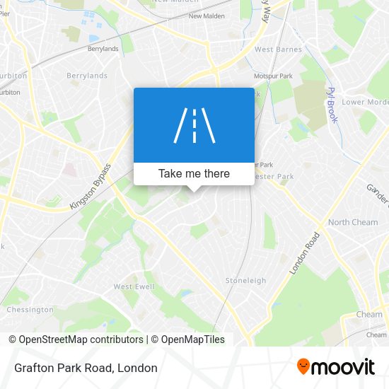 Grafton Park Road map