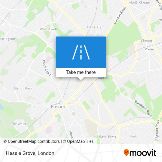 Hessle Grove map