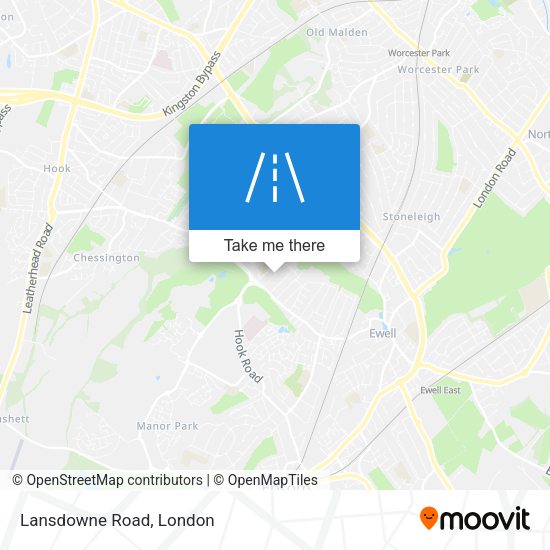 Lansdowne Road map