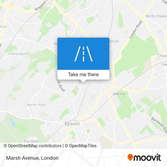 Marsh Avenue map