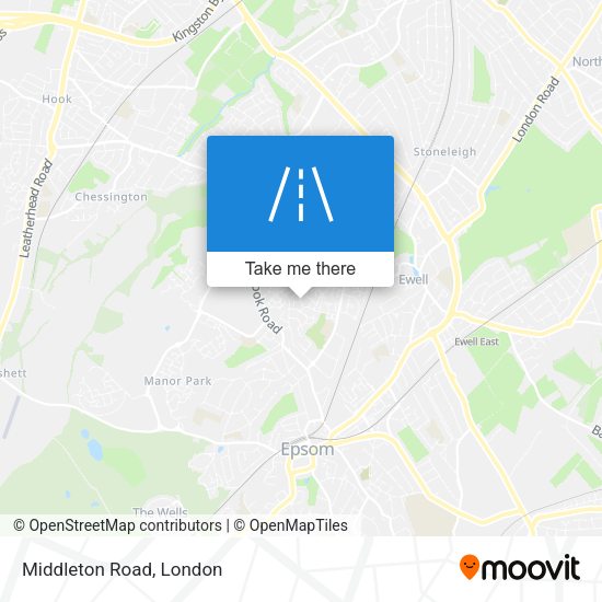 Middleton Road map