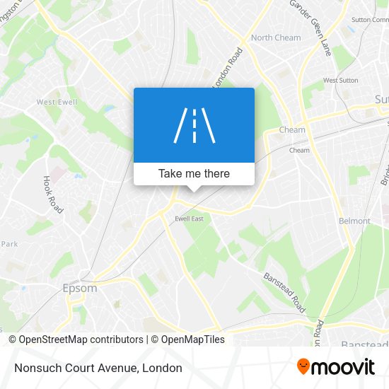 Nonsuch Court Avenue map