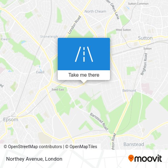 Northey Avenue map