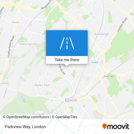Parkview Way map