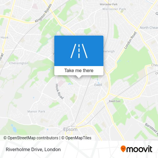 Riverholme Drive map