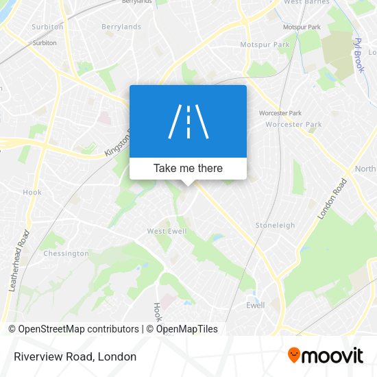Riverview Road map