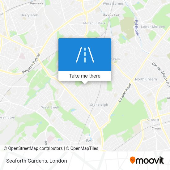 Seaforth Gardens map
