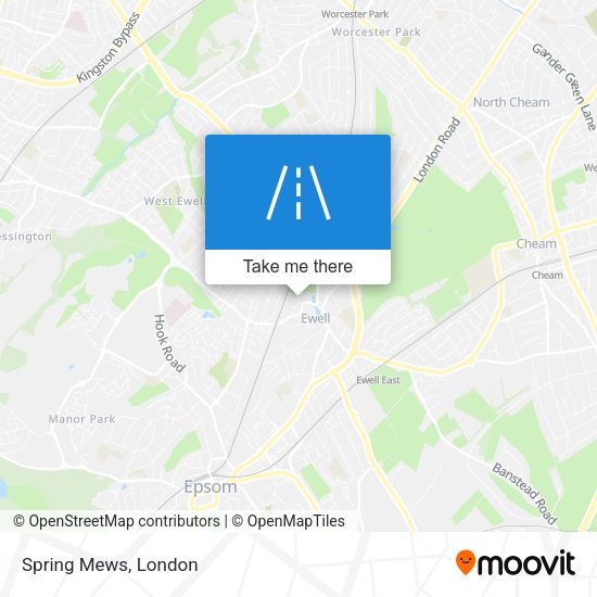 Spring Mews map