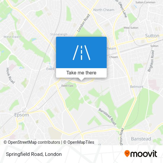 Springfield Road map