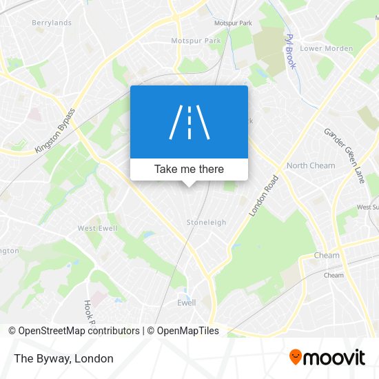 The Byway map