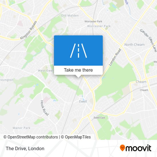 The Drive map