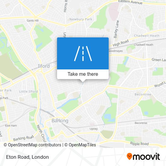 Eton Road map